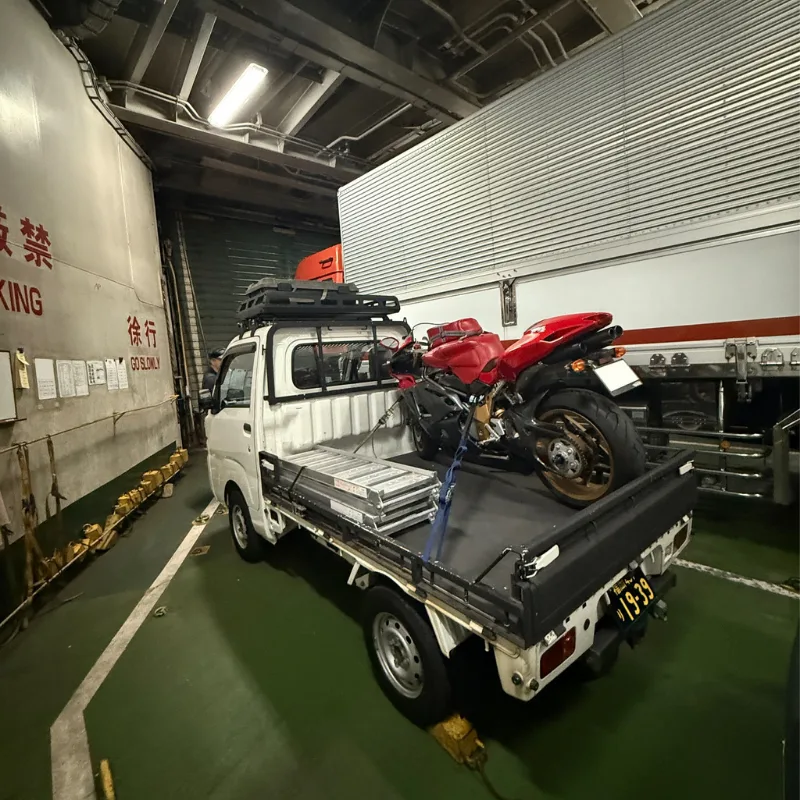 離島からの保険レッカー搬送