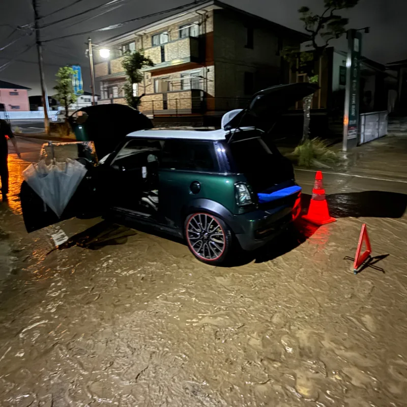 災害時の保険レッカー搬送